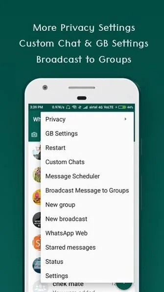 GB WhatsApp screenshot